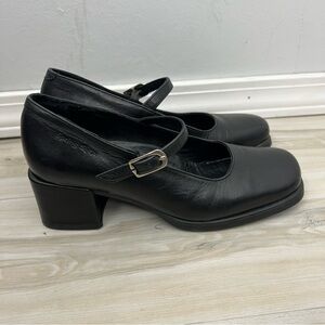 Spring Step Mary Jane Block Heel Shoes